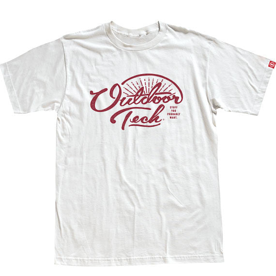 Script T-Shirt - White